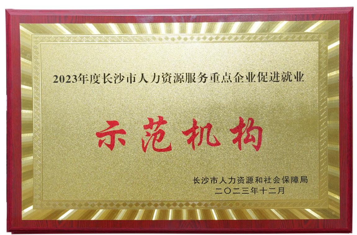 5、2023年度长沙市人力资源服务重点企业促进就业示范机构.jpg